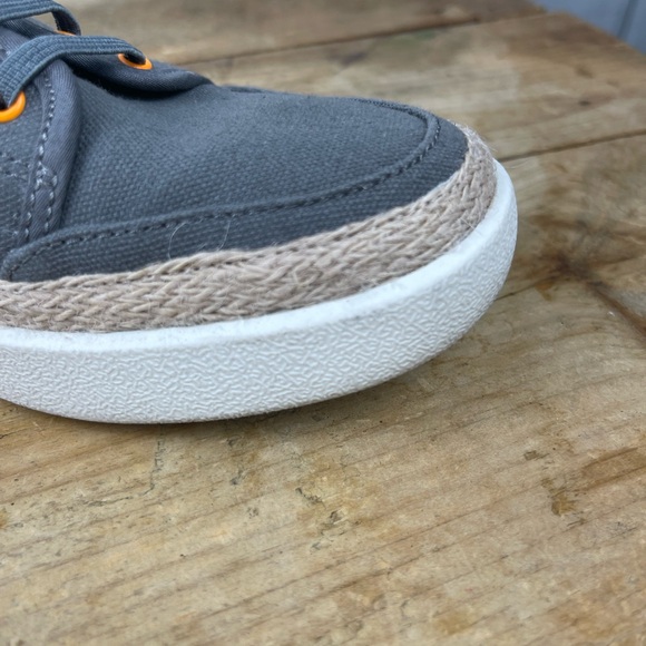 Vionic Jovie Lace-up‎ Canvas Sneaker - Charcoal - Women's Size 6.5 - Picture 12 of 13